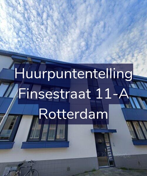 Foto gevel Huurpuntentelling voor Finsestraat 11-A, Rotterdam