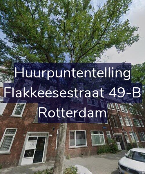 Foto gevel Huurpuntentelling voor Flakkeesestraat 49-B, Rotterdam