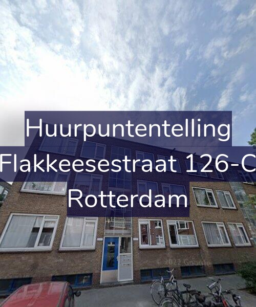Foto gevel Huurpuntentelling voor Flakkeesestraat 126-C, Rotterdam
