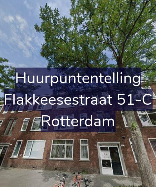 Foto gevel Huurpuntentelling voor Flakkeesestraat 51-C, Rotterdam