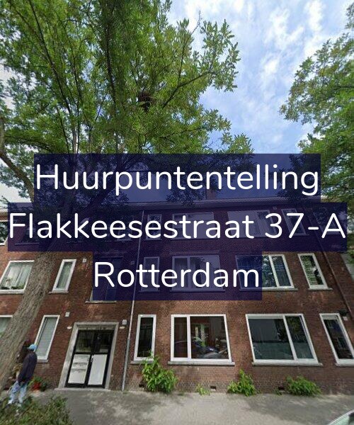 Foto gevel Huurpuntentelling voor Flakkeesestraat 37-A, Rotterdam