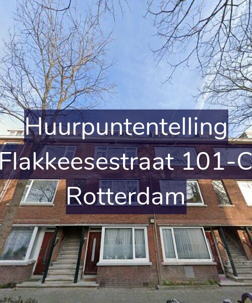 Foto gevel Huurpuntentelling voor Flakkeesestraat 101-C, Rotterdam