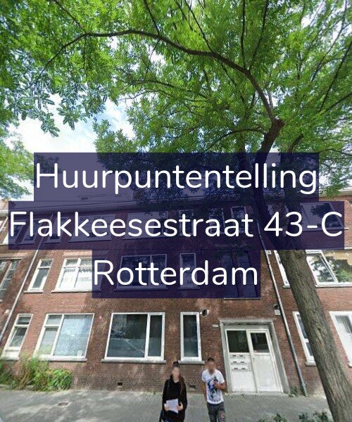 Foto gevel Huurpuntentelling voor Flakkeesestraat 43-C, Rotterdam