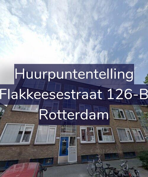 Foto gevel Huurpuntentelling voor Flakkeesestraat 126-B, Rotterdam