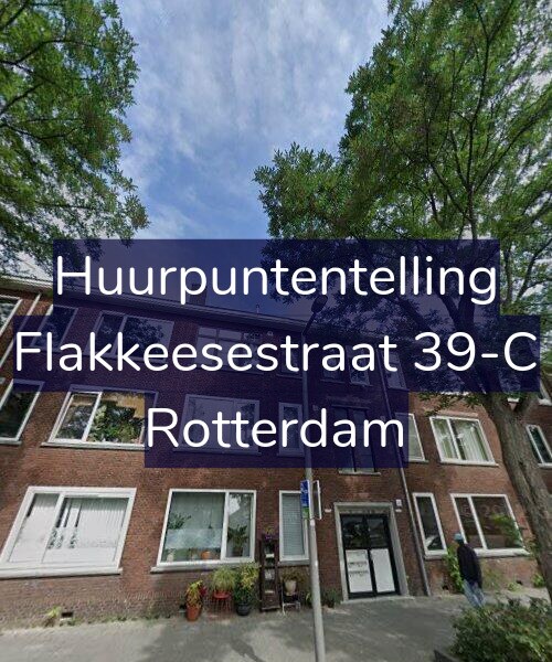 Foto gevel Huurpuntentelling voor Flakkeesestraat 39-C, Rotterdam