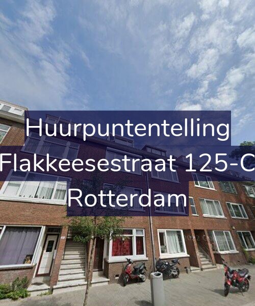 Foto gevel Huurpuntentelling voor Flakkeesestraat 125-C, Rotterdam