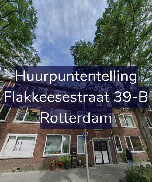 Foto gevel Huurpuntentelling voor Flakkeesestraat 39-B, Rotterdam