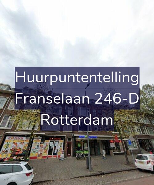 Foto gevel Huurpuntentelling voor Franselaan 246-D, Rotterdam