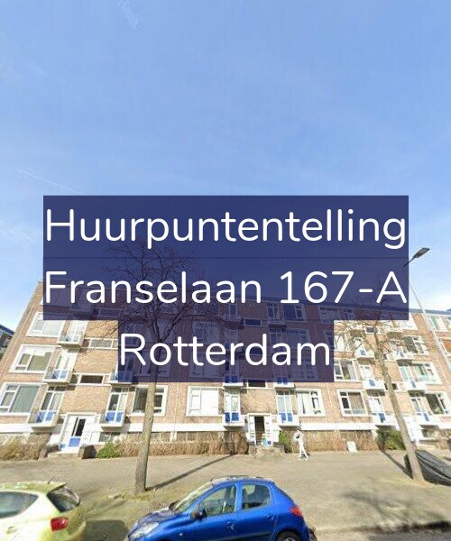 Foto gevel Huurpuntentelling voor Franselaan 167-A, Rotterdam
