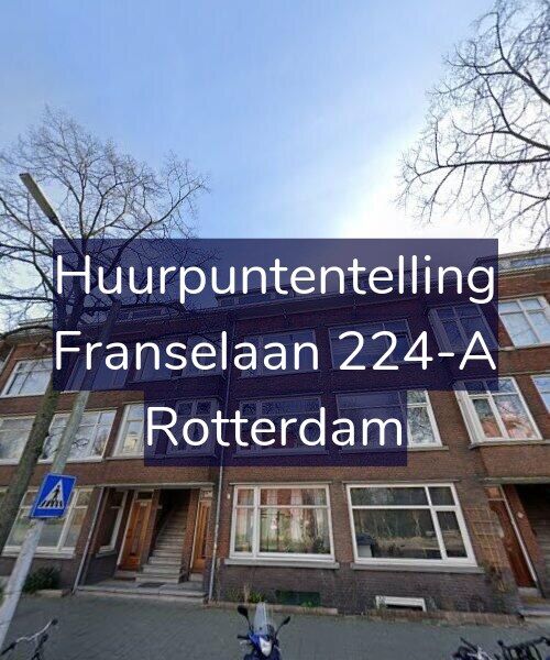 Foto gevel Huurpuntentelling voor Franselaan 224-A, Rotterdam