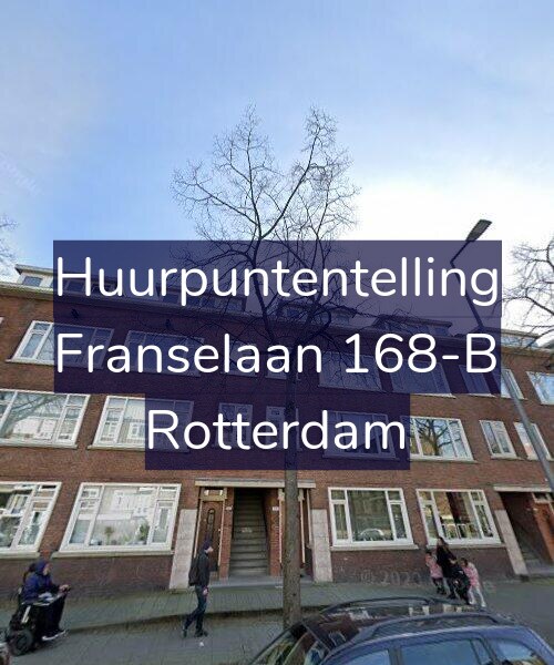 Foto gevel Huurpuntentelling voor Franselaan 168-B, Rotterdam