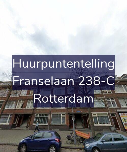 Foto gevel Huurpuntentelling voor Franselaan 238-C, Rotterdam