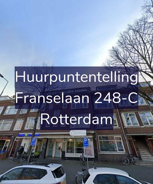 Foto gevel Huurpuntentelling voor Franselaan 248-C, Rotterdam