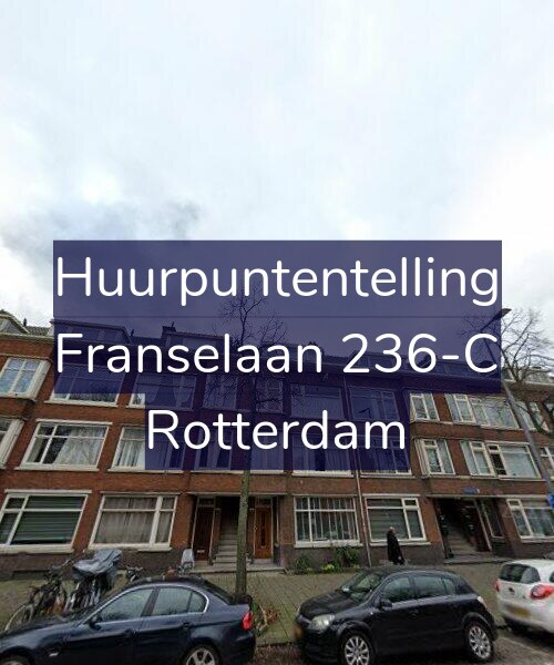 Foto gevel Huurpuntentelling voor Franselaan 236-C, Rotterdam