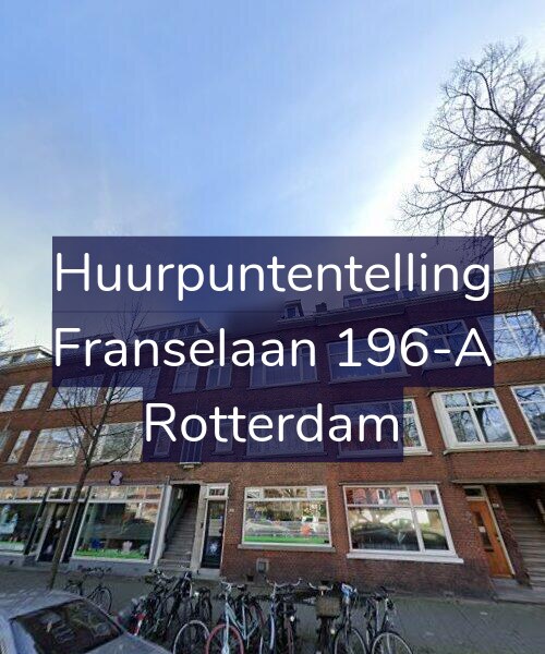 Foto gevel Huurpuntentelling voor Franselaan 196-A, Rotterdam