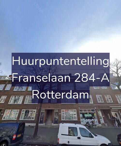 Foto gevel Huurpuntentelling voor Franselaan 284-A, Rotterdam