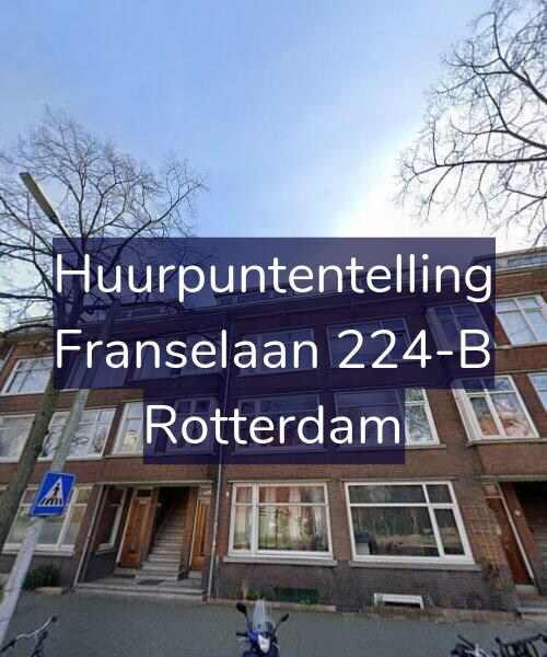 Foto gevel Huurpuntentelling voor Franselaan 224-B, Rotterdam