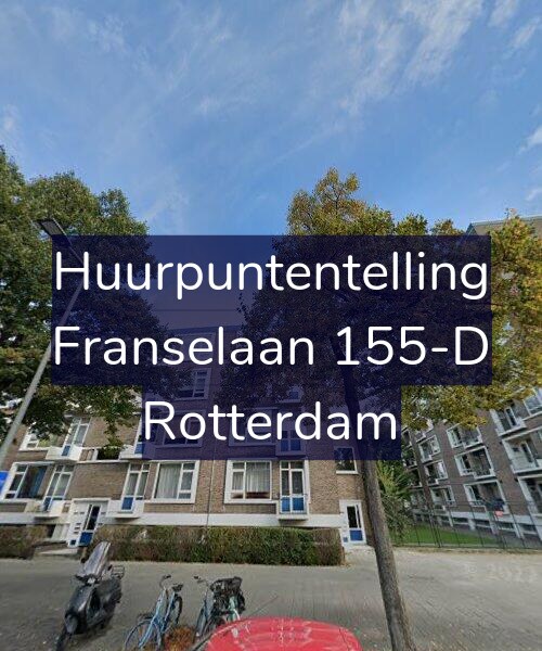 Foto gevel Huurpuntentelling voor Franselaan 155-D, Rotterdam