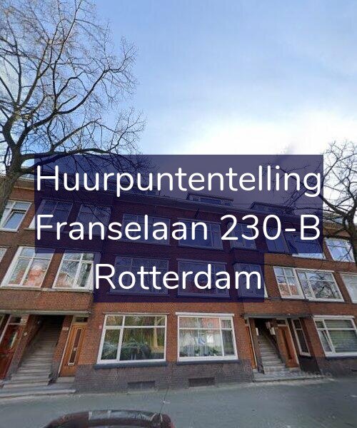 Foto gevel Huurpuntentelling voor Franselaan 230-B, Rotterdam