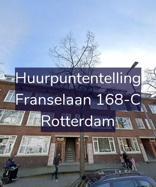 Foto gevel Huurpuntentelling voor Franselaan 168-C, Rotterdam