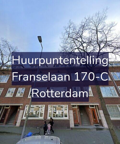 Foto gevel Huurpuntentelling voor Franselaan 170-C, Rotterdam