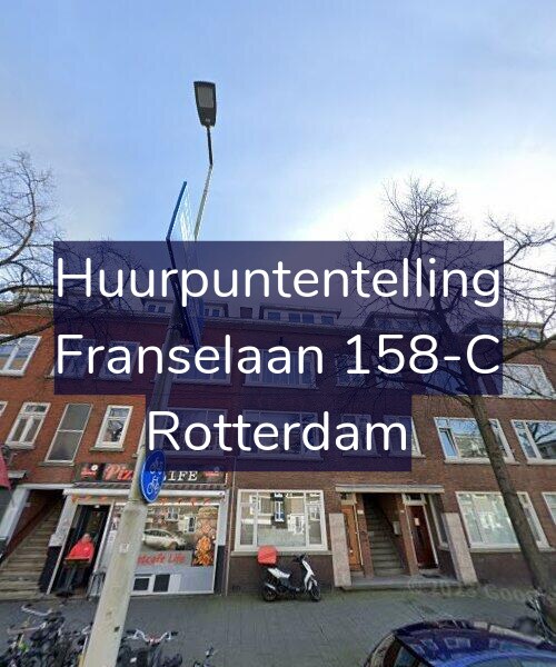 Foto gevel Huurpuntentelling voor Franselaan 158-C, Rotterdam