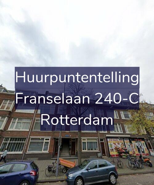 Foto gevel Huurpuntentelling voor Franselaan 240-C, Rotterdam