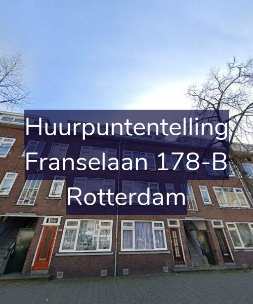 Foto gevel Huurpuntentelling voor Franselaan 178-B, Rotterdam