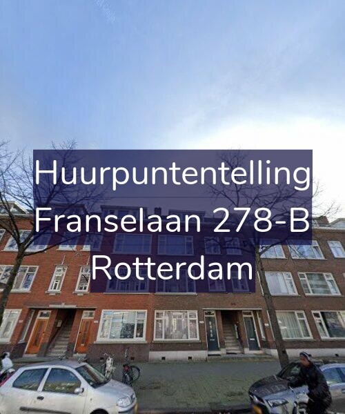 Foto gevel Huurpuntentelling voor Franselaan 278-B, Rotterdam