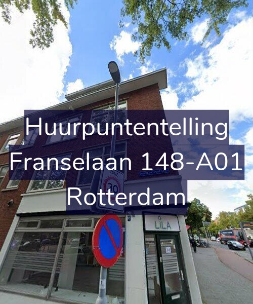 Foto gevel Huurpuntentelling voor Franselaan 148-A01, Rotterdam
