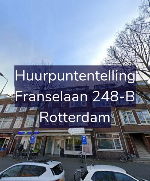 Foto gevel Huurpuntentelling voor Franselaan 248-B, Rotterdam