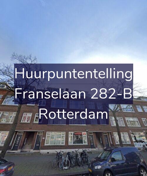 Foto gevel Huurpuntentelling voor Franselaan 282-B, Rotterdam