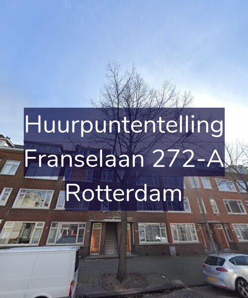 Foto gevel Huurpuntentelling voor Franselaan 272-A, Rotterdam