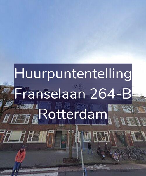 Foto gevel Huurpuntentelling voor Franselaan 264-B, Rotterdam