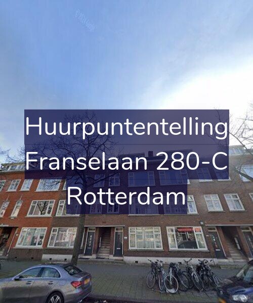 Foto gevel Huurpuntentelling voor Franselaan 280-C, Rotterdam