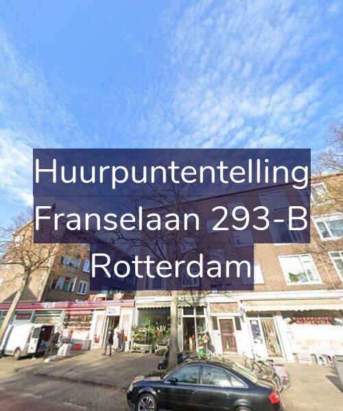 Foto gevel Huurpuntentelling voor Franselaan 293-B, Rotterdam