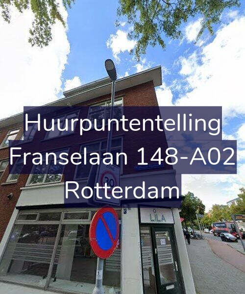 Foto gevel Huurpuntentelling voor Franselaan 148-A02, Rotterdam