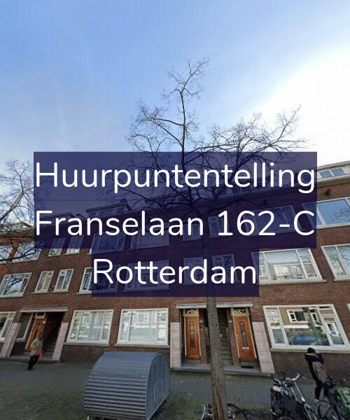 Foto gevel Huurpuntentelling voor Franselaan 162-C, Rotterdam