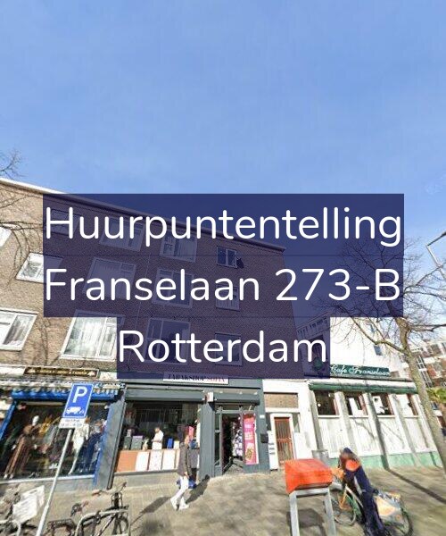 Foto gevel Huurpuntentelling voor Franselaan 273-B, Rotterdam