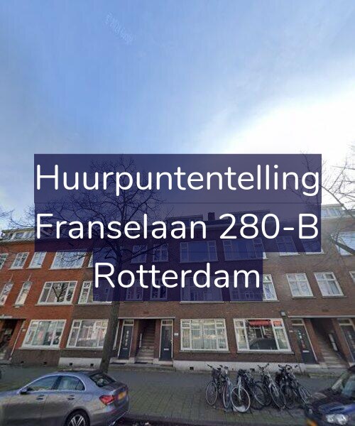 Foto gevel Huurpuntentelling voor Franselaan 280-B, Rotterdam