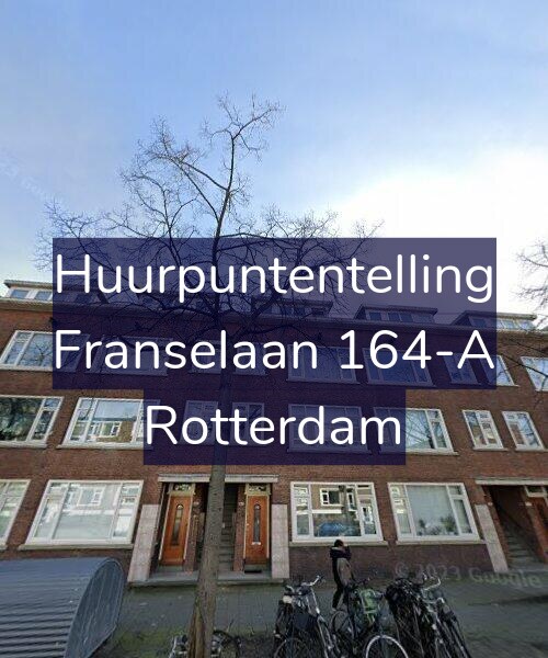 Foto gevel Huurpuntentelling voor Franselaan 164-A, Rotterdam