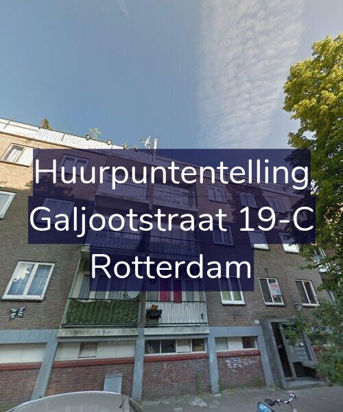 Foto gevel Huurpuntentelling voor Galjootstraat 19-C, Rotterdam