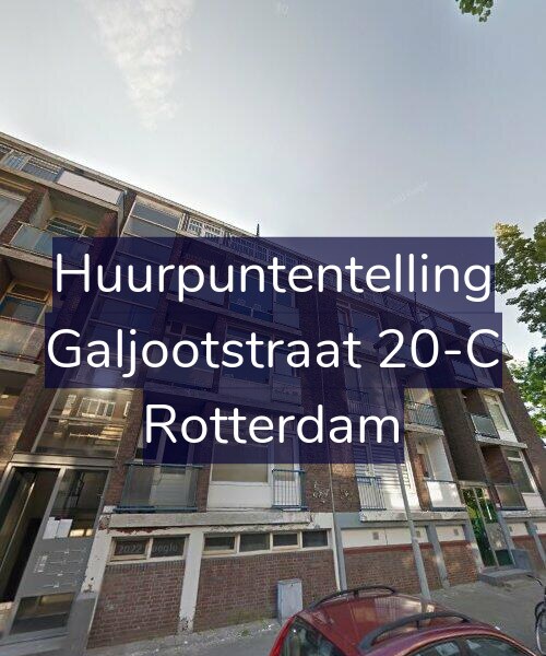 Foto gevel Huurpuntentelling voor Galjootstraat 20-C, Rotterdam
