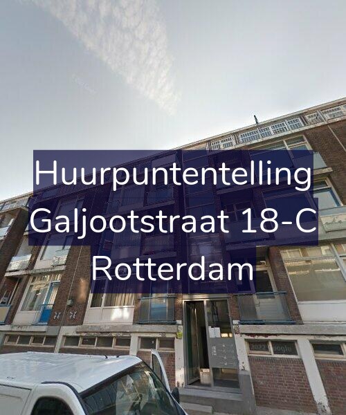 Foto gevel Huurpuntentelling voor Galjootstraat 18-C, Rotterdam