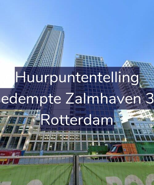 Foto gevel Huurpuntentelling voor Gedempte Zalmhaven 36, Rotterdam