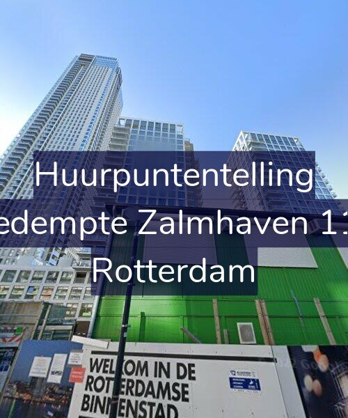 Foto gevel Huurpuntentelling voor Gedempte Zalmhaven 114, Rotterdam
