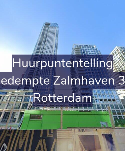 Foto gevel Huurpuntentelling voor Gedempte Zalmhaven 30, Rotterdam