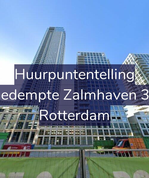 Foto gevel Huurpuntentelling voor Gedempte Zalmhaven 34, Rotterdam