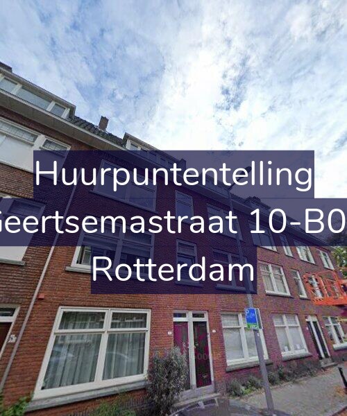 Foto gevel Huurpuntentelling voor Geertsemastraat 10-B01, Rotterdam
