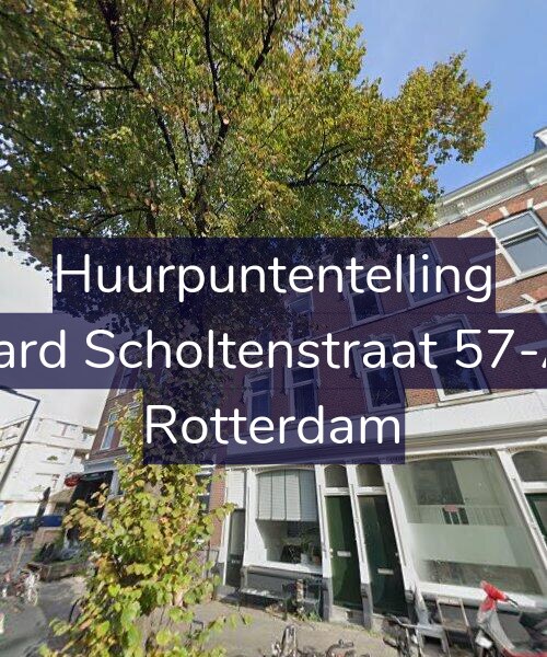Foto gevel Huurpuntentelling voor Gerard Scholtenstraat 57-A02, Rotterdam